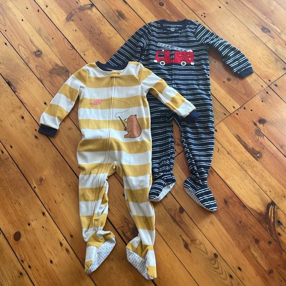 Carters Zip PJs